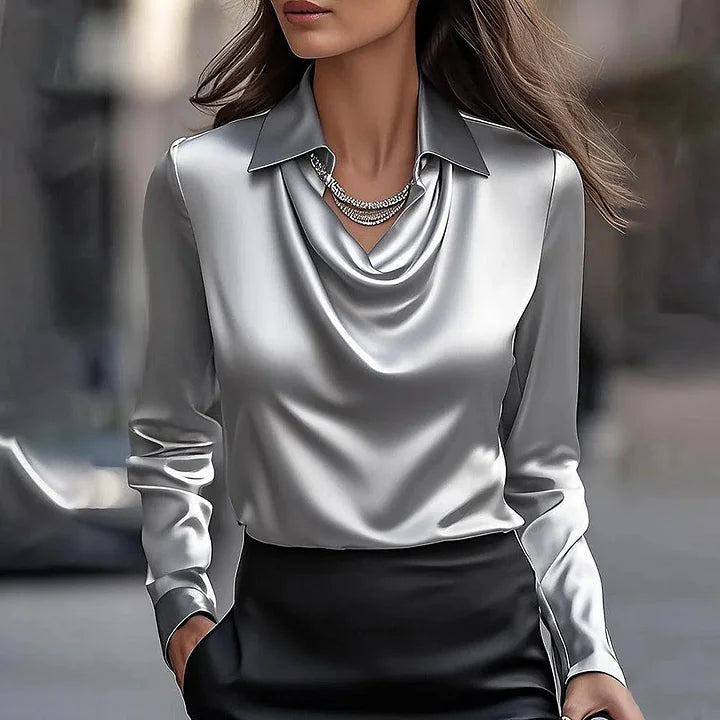Carmina | Camicetta Elegante in Raso
