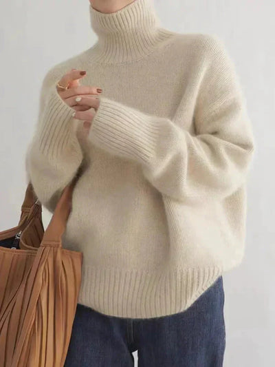 Diana - Soft and Comfortable Turtleneck Sweater