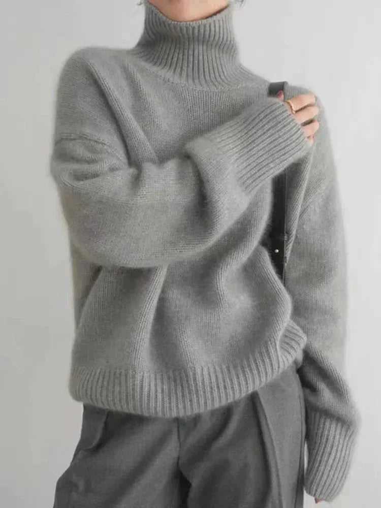 Diana - Soft and Comfortable Turtleneck Sweater