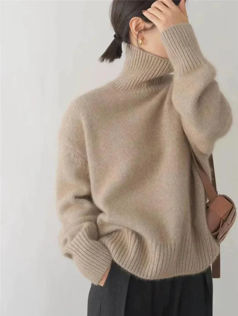 Diana - Soft and Comfortable Turtleneck Sweater