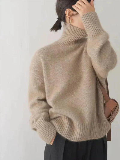 Diana - Soft and Comfortable Turtleneck Sweater