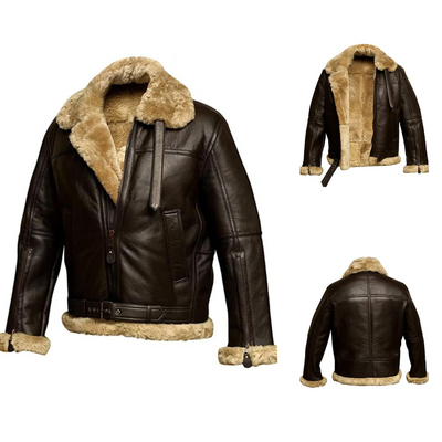 Folmer™ | Warm leather jacket
