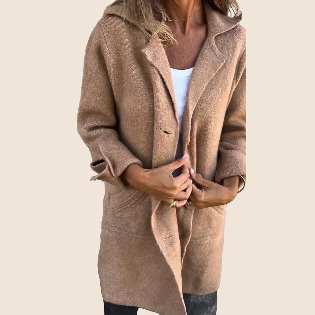 Sofia – Soft jacket with buttons