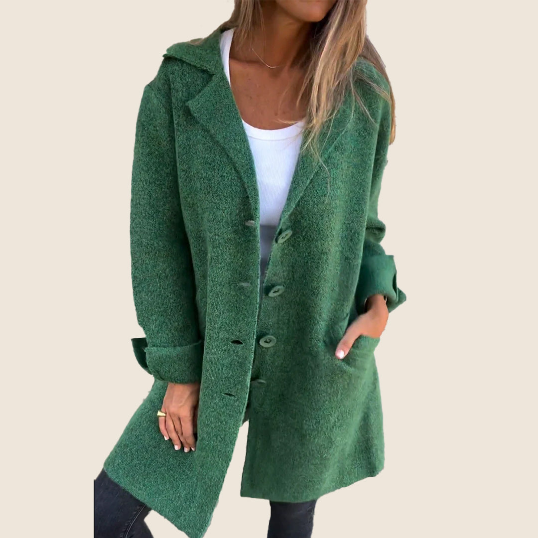 Sofia – Soft jacket with buttons
