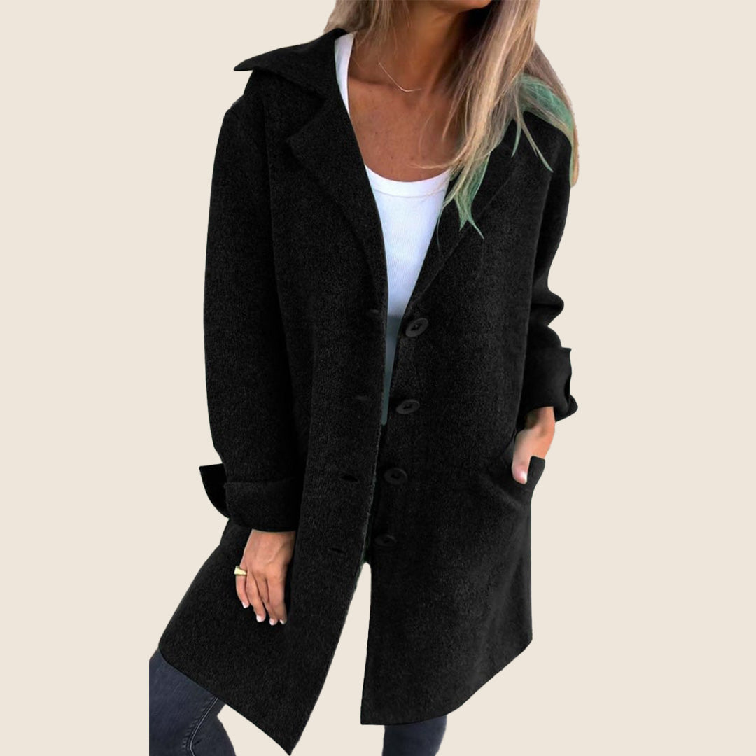 Sofia – Soft jacket with buttons