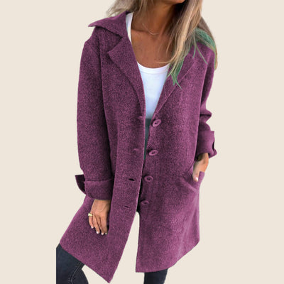 Sofia – Soft jacket with buttons