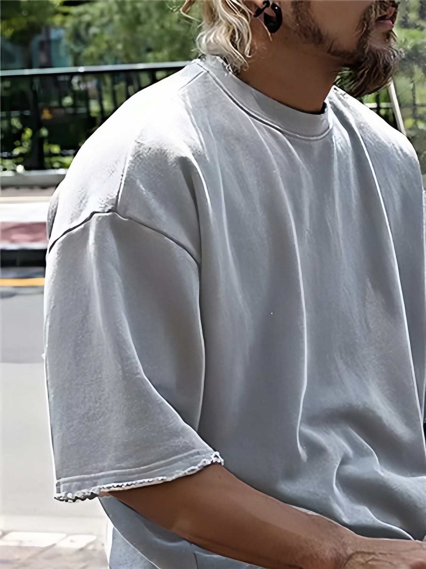 Casual Solid Color Sports Set
