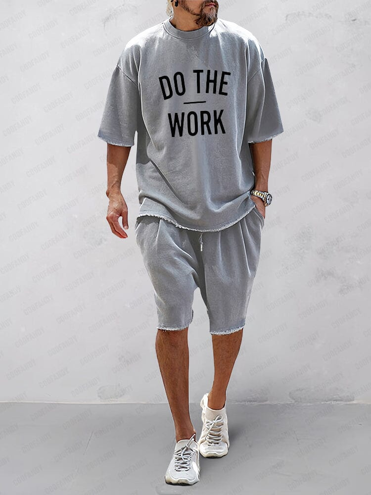 Casual Solid Color Sports Set