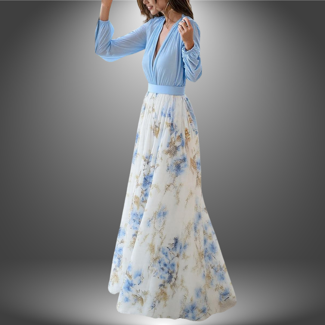Fiorella™ | Abito Maxi Floreale