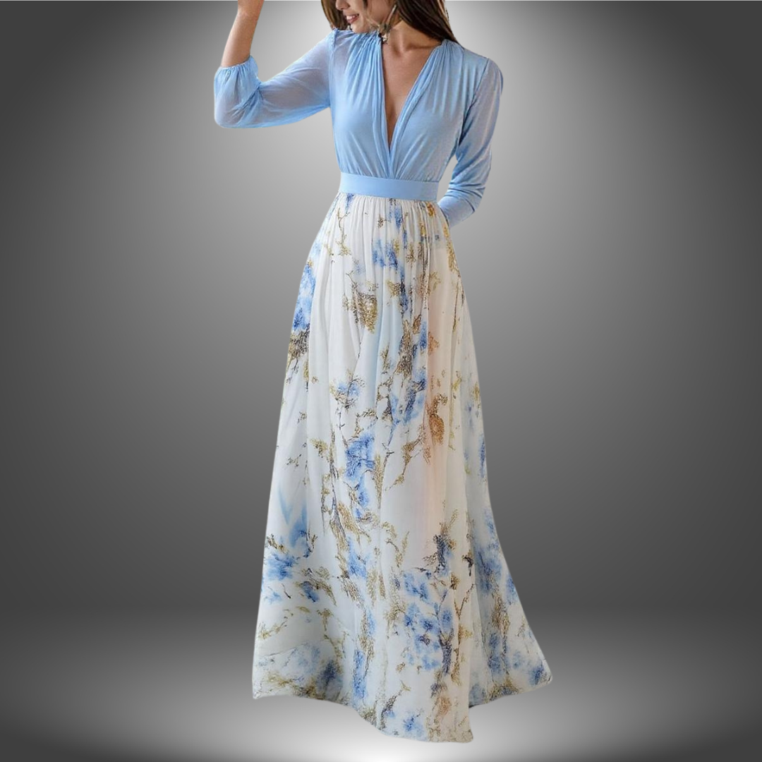 Fiorella™ | Abito Maxi Floreale