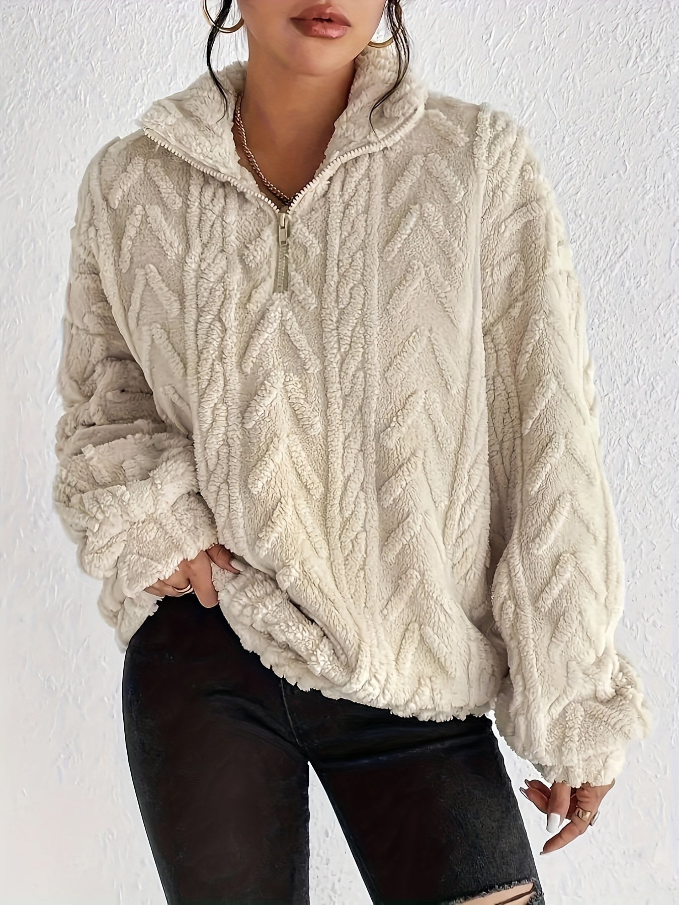 Maddalena | Elegant Fleece Sweater