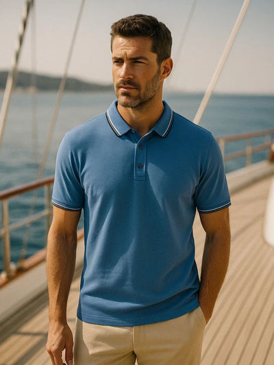 Polo Classique Azure – Leviana