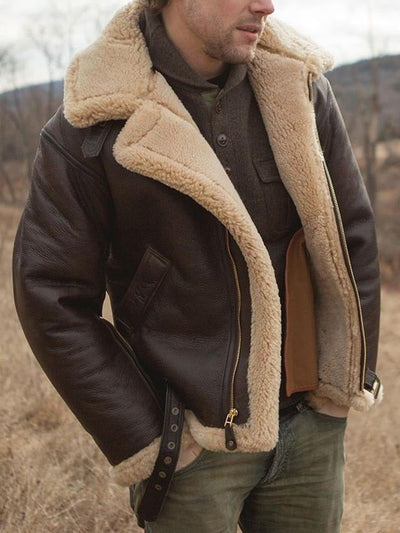 Folmer™ | Warm leather jacket