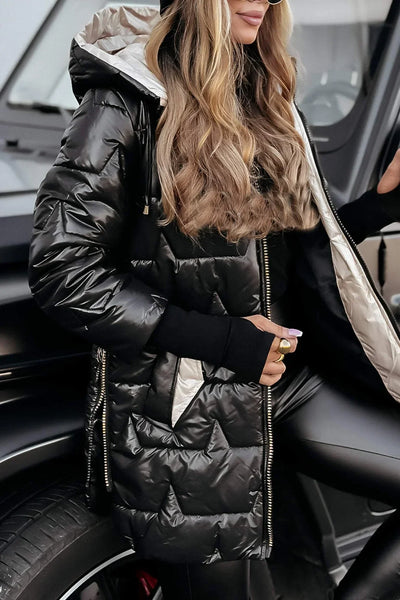Nolwen – Elegant Coat with Hood